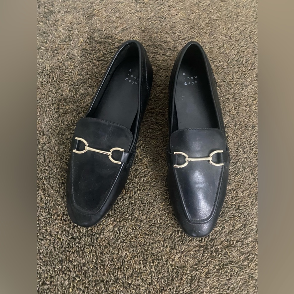 Black womens loafers brand new size 8